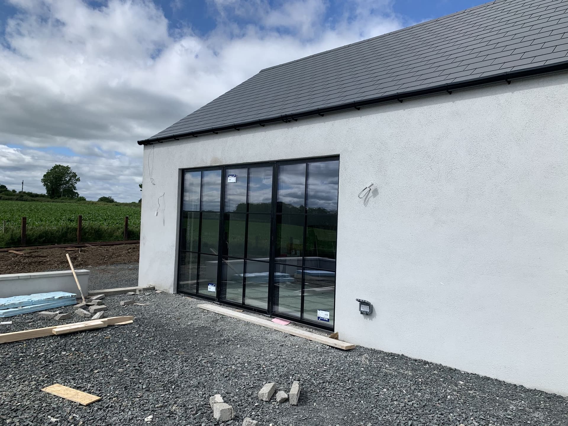 Idealcombi glazed screen door installed by MDM Windows and Doors